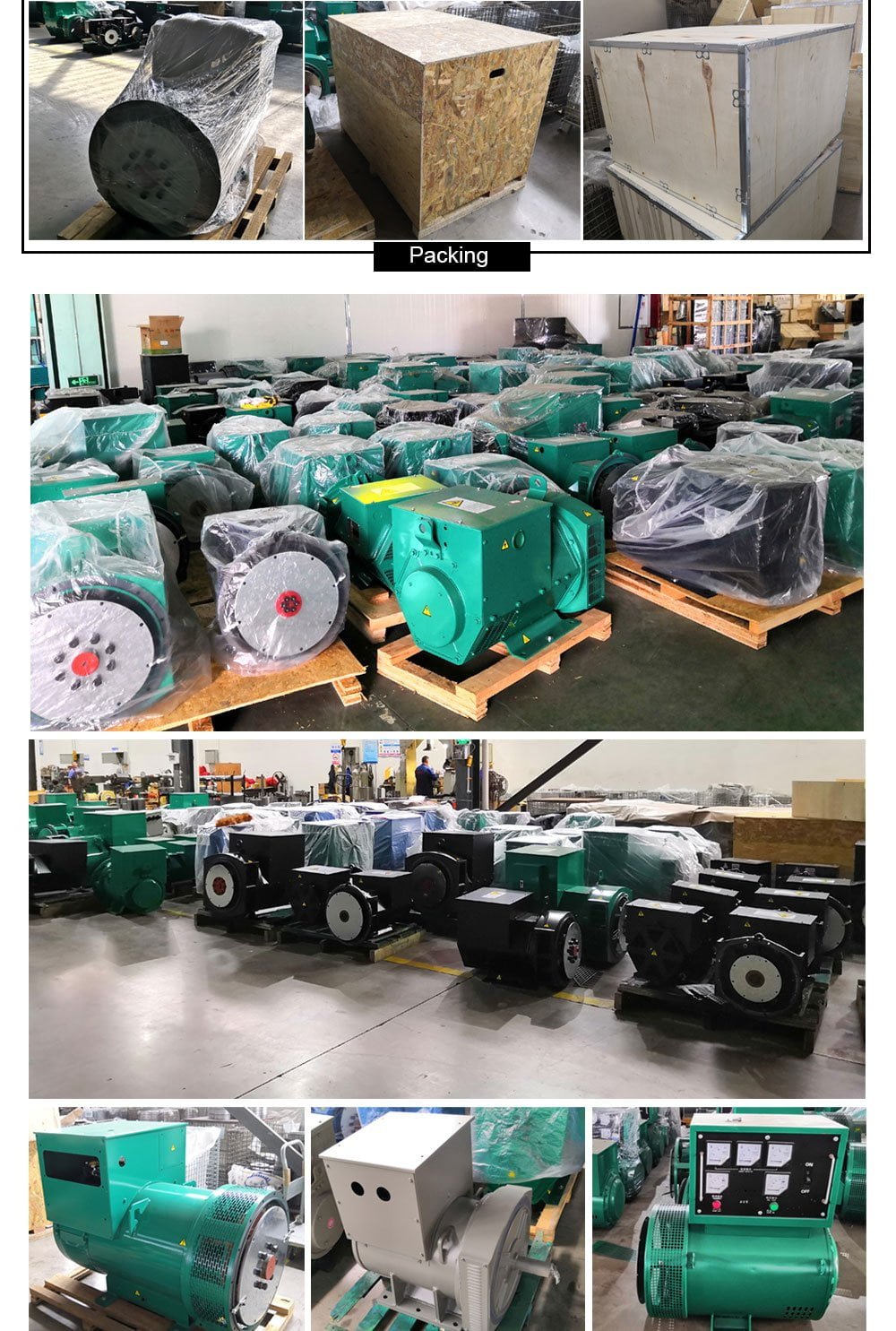 6-2000KW Brushless Alternator